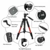 Aluminum Compact Light Weight Travel Portable Tripod for DSLR Camera Red