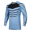 Спортивные куртки Spot Spring Summer Latest Top Downhill Mountain Bike Off-road Серый с длинными рукавами Team Road Sports Jersey Man