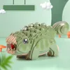 3D-Puzzles Dinosaurier 3D-Papierpuzzle für Kinder, pädagogisches Montessori-Spielzeug, lustige DIY-Handmontage, dreidimensionales Modellspielzeug für Jungen und Mädchen 230627