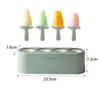 Ice Cream Tools Silicone Pop Maker Mold Popsicle Reusable Durable DIY Holders Kitchen Supplies Storage Box Container Homemade Food Kid 230627