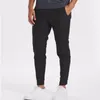 Pantalon homme été coton Style mince couleur unie Simple lisse élastique sport Jogging décontracté homme pantalon vêtements