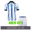 Real Sociedad 2023 رجل قمصان كرة قدم OYARZABAL X PRIETO PORTU SILVA قميص كرة القدم TAKE 23 24 Carlos Fernandez camiseta de futbol Men Kids Jersey kit المعدات