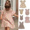 Pajamas Toddler Girl Clothes KS Brand 2023 Summer Baby Romper Girls Dress Cute Fly Sleeve Shirt Pants Fashion Outwear Kids Clothing 230628