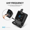 S Debra Portable ER-Mini UHF Wireless In-Ear Monitor System 20 Meter Scen Mottagare för inomhus Small Concerts Theatre L230619