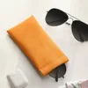 Eyeglasses Accessories Soft PU Leather Glasses Bag Sunglasses Box Portable Waterproof Pouch Protective Cover Eyewear Storage 230628