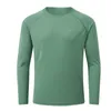 Men's TShirts Long Sleeve TShirt UPF 50 Rash Guard Tee UV Sun Protection Shirt for Sport Fishing Hiking Workout Outdoor Pullover 230627