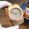 Mens Watch Designer Luxus Automatische Bewegung Uhren Roségold Größe 42mm 904L Edelstahlgurt wasserdichtes Saphir OROLOGIO WATC 193H