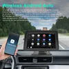 s Podofo 7 '' Carplay مراقب مشغل فيديو متعدد الوسائط عالمي لاسلكي كاربلاي أندرويد تلقائي راديو السيارة لنيسان تويوتا L230619