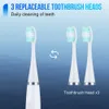 Brosse à dents 10 pièces têtes de brosse de rechange pour appareil de blanchiment des dents électrique sonique nettoyant supprimer la goutte 230627