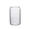 Mugs 390ml 13oz 540ml 18oz Drinking Glass Cup Beer Can Shape Mug Heat Resistant Tumbler With Straw 230627