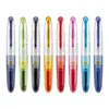 Pens PILOT Kawaii Fountain Pen F Nib SPN20F 8 Colors Cute Transparent Pen Rod Student Writing Replaceable Ink Cartridge