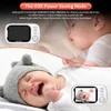 Sectyme Video Babyfoon 2 Weg Audio Talk Camera Babysitter Draadloze Nachtzicht Temperatuur Monitoring Bewakingscamera L230619