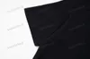 xinxinbuy Мужская дизайнерская футболка 23ss Кожаная этикетка с карманом поло с коротким рукавом хлопок женская желтая черная белая XS-XL