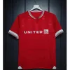 23 24レクサムレッドドラゴンサッカージャージーデイビスヤングマリンパーマーダルビー2023 2024 The Robins Hayden Lee Wrecsam Football Shirts Cannon Hosannah Men Kids Kits