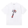 T-shirt Hip Hop pour hommes T-shirt à manches courtes Trapstar T-shirt femme 100 coton avec impression Streetwear Européen et Américain Porter