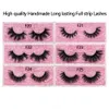 False Eyelashes ESJI Mink Lashes Fluffy Dramatic Wispy Fake Cross Lash Extension Natural Soft 3D Makeup 230627