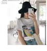 Women s T Shirt 1PCS Matisse women seat in arm loose casual female short sleeve cartoon art print tops fashion Harajuku letter T shir 230628