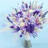 Bouquet de fleurs séchées, nouveau produit, lapin, herbe, magnifiques Bouquets de mariée, arrangements de pièce maîtresse de mariage, cadeau pour mère