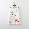 Girl's Dresses Girls Dress European and American Style Brodery Flower Vest Dress Spring Autumn Toddler Baby Clothing 230628