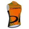 Fietsen Jassen ORBEA ORCA Fietsen Team Jersey Mannen Fiets Windjack Vest Ropa Ciclismo Mouwloze Bicycl Maillot Tshirt 230627