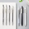 Pens M G 10/20pcs Ultra Simple Style Gel Pen Set 0.35 0.38 0.5mm Free Box Ink Black Gel Pens For Office School Japanese Gelpen