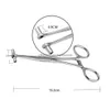 Piercing Kits Professional Ny pincett 316l Steel Tragus Ear Poeps Body Jewelry Hucket Clamps Tool XB1 Drop Delivery Health Beauty DHDIQ