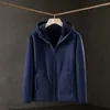 Kadın Hoodies Kadın Peluş Ve Kalın Zip-up Kabanlar Sonbahar Kadın Moda Kazak Hoodie Ceket Bayanlar Düz Renk Uzun Kollu Giysiler