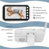 Monitor dziecka 720p HD 300m Bezpieczeństwo Bezpieczeństwa Długoce Dwukierunkowe audio w podczerwieni Nocna Nocna wizja 4.3 -calowa bezprzewodowa kamera PTZ L230619