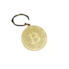 Party Favor Goldbtc Keychain Novelty Souvenir Gift Commemorative Metal Keyring Token Drop Delivery Home Garden Festive Supplies Event Dhxpz