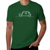 Herrpolos mini Cooper - Single Line T -shirt pojkar djurtryck skjorta sommarstopp överdimensionerade t -skjortor herrkläder