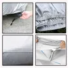 Covers Kayme Car Cover for Automobiles Waterproof All Weather Sun Uv Rain Protection with Zipper Mirror Pocket Fit Sedan SUV HatchbackHKD230628