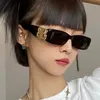 50 % RABATT auf den Großhandel mit B-Wort-Sonnenbrillen mit kleinem Rahmen, quadratischer neuer koreanischer Version, Netz-Rot-Sonnenbrille, Trend-Ins-Persönlichkeits-Sonnenbrille