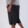 Shorts de corrida verão finos masculinos esportivos soltos calças casuais capri conjunto diamantebacks