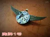 Broches Angel Wing Bird Steam Punk Montre Mouvement Broche Gothique Mécanique Accessoires