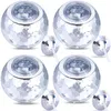 Verres à vin 4 PCS Flash Disco Ball Tasses Unique Verres À Cocktail Bar Outils Partie Lunettes Lampe De Poche Paille Verres À Vin Boisson Tasses 230627