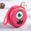 Fall 12pc/ Lot Cute Monster Round Tin Iron Box/ Mini Pouch/ Metal Pencil Case/ Coin Storage HeadsetSet Bag/ Children Gift