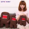 Fyllda plyschdjur 1pc 3242cm Japan Domo Kun Creative Kawaii Plush Toys Domokun Cartoon Plush fylld docka baby spädbarn barn födelsedag xmas gåva J230628