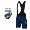 Cuissard à bretelles Cuissard de cyclisme respirant Coussin de gel de cyclisme Antichoc VTT Cuissard de vélo de route Collants Shorts pour hommes Vélo Team Racing Wear 230627