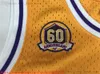 Autentica versione del giocatore cucitura classica Basket retrò Jersey Yellow 60th 2007-08 Maglie 1997-98 White 1995-96 Red Champion Black Stripe 1996-97 Man