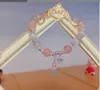 Perles Conception Bracelets Étoile Papillon Opale Aigue-Marine Pierre De Lune Cristal Femmes Bracelet Pour Fille Dames De Luxe Élastique 8Mm Perle Cha Otiju