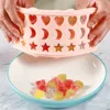 Moon Moulds Star Silicone Heart Cube Shape Ice Cubes Mould Jelly Chocolate Mold Th0566 s