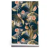 Carte da parati Retro Light Luxury Flower Wallpaper El Background Wall Covering Peel And Stick Vintage Self Adhesive Shelf Drawer