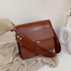 Sacos de noite jacaré padrão crossbody para mulheres vintage couro plutônio bolsa de ombro designer de luxo alta qualidade chique bolsa de alça larga