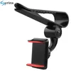 Universele 360 Auto Clip Zonneklep Mobiele Telefoon Houder Stand Soporte Movil Voor Iphone 11 Gps Achteruitkijkspiegel Houder auto Mobiele