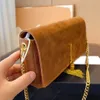 Fashion Designer Loulou Bag Wallet Tote Handbag Casual Embroidery Women Chain Designers Shoulder Bags Messenger Crossbody Bag Classic Luxury Flip Type Purse