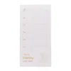 Long Memo Pads To-do List Notepad Thick Paper For Reader Office Coworker 50Pages