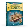 Puzzles 3D CubicFun Puzzle 3D Modèles de Navires Jouets Kits de Construction 142 Pcs US Worldwide Trading Mississippi Steamboat pour Adultes Enfants 230627