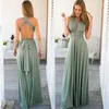 Casual Dresses 2023 Dress Multiway Wrap Convertible Boho Maxi Sexy Women's Club Red Bandage Gown Party Bridesmaid Infinity D