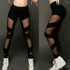 Активные штаны пуш-ап женские сексуальные леггинсы для йоги и спортзала с высокой талией спортивные тренировки бег леггинсы фитнес Mujer