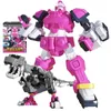 Action Toy Figures Mini Force Super Dino Power 2 Robot Combined Transformation Action Figure Special Edition Mecha Dinosaur Deformation Kids Toy 230627